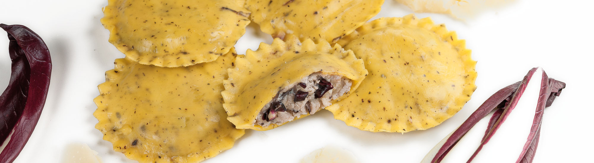 Medaglioni al radicchio rosso e Asiago DOP